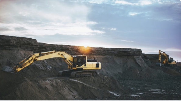 An image of a construction site in the early stage of digging.