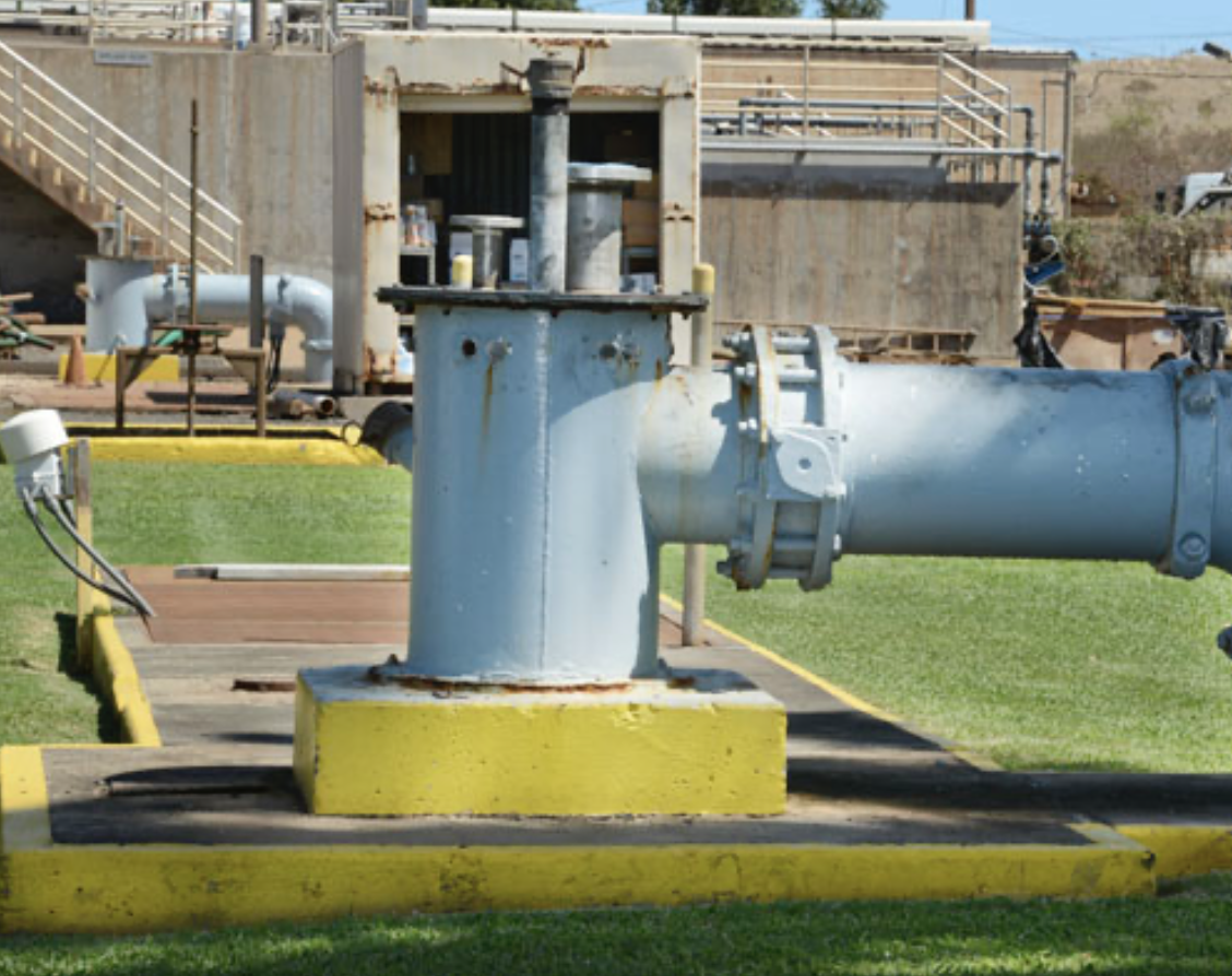 Image of a wastewater injection well.